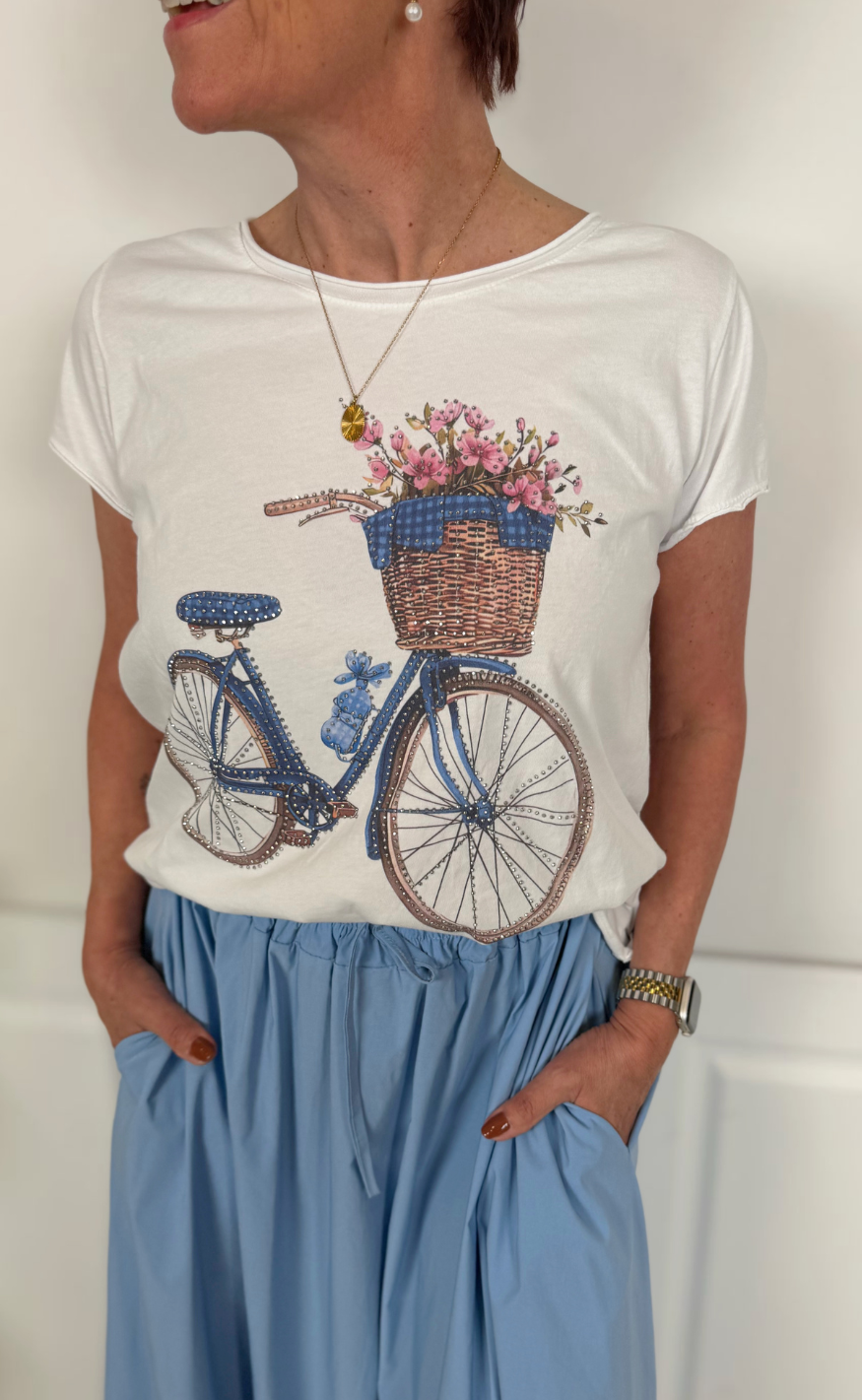 Marta Du Chateau T-shirt - Marie - Jeans