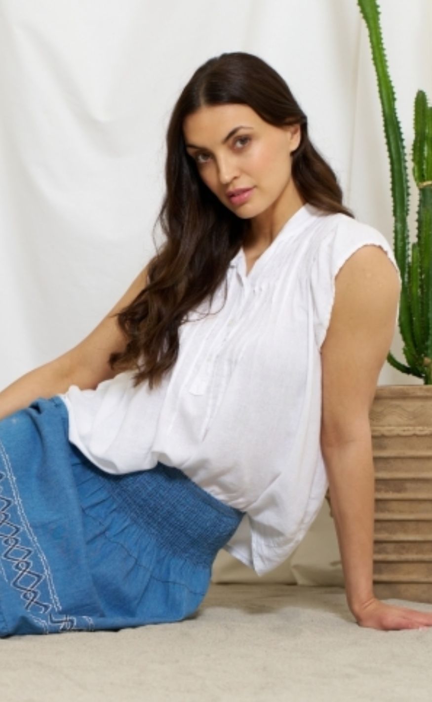 Marta Du Chateau Topp - Annie - White