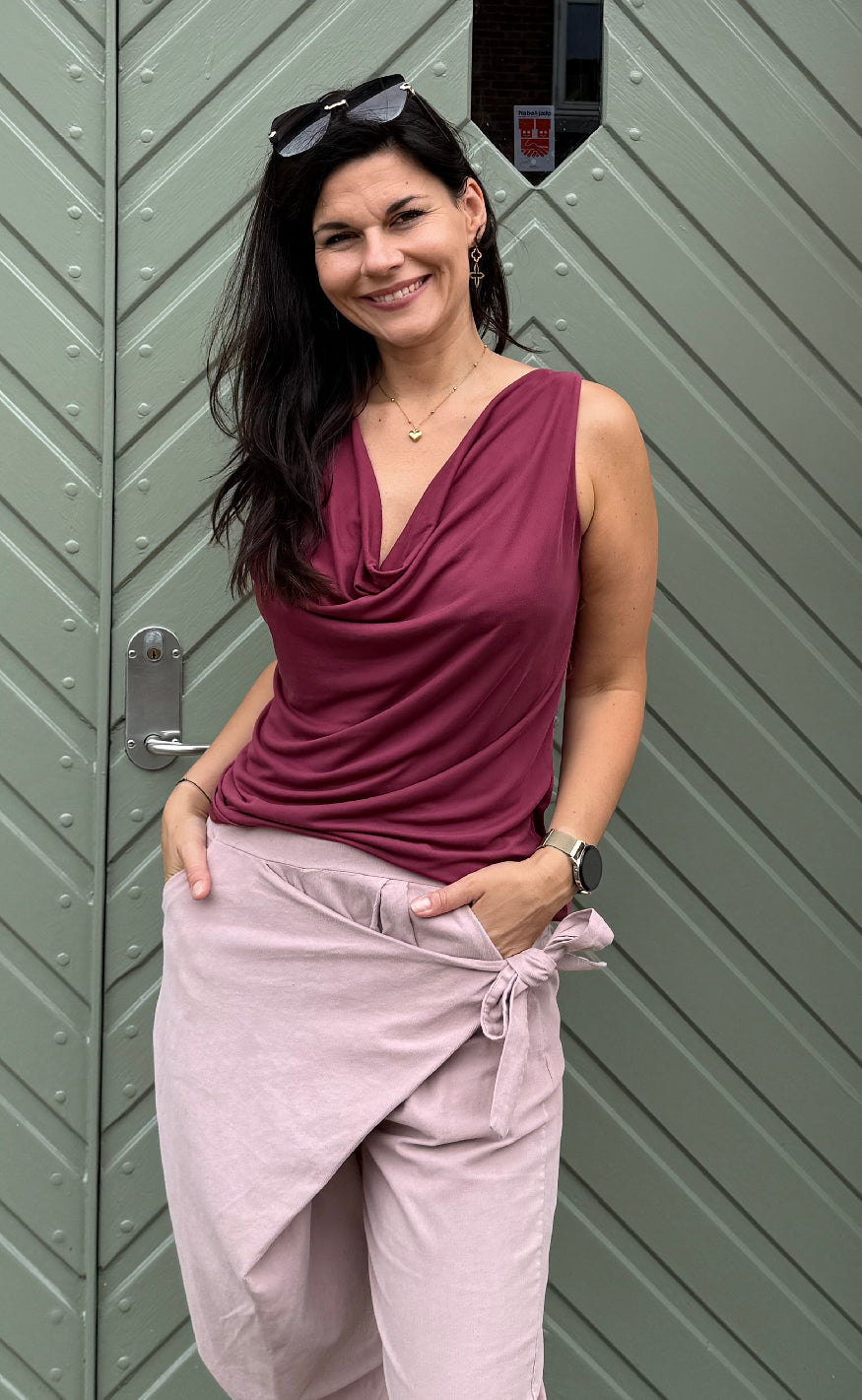 Marta Du Chateau Bukser - Lavinia - Rosa Antique