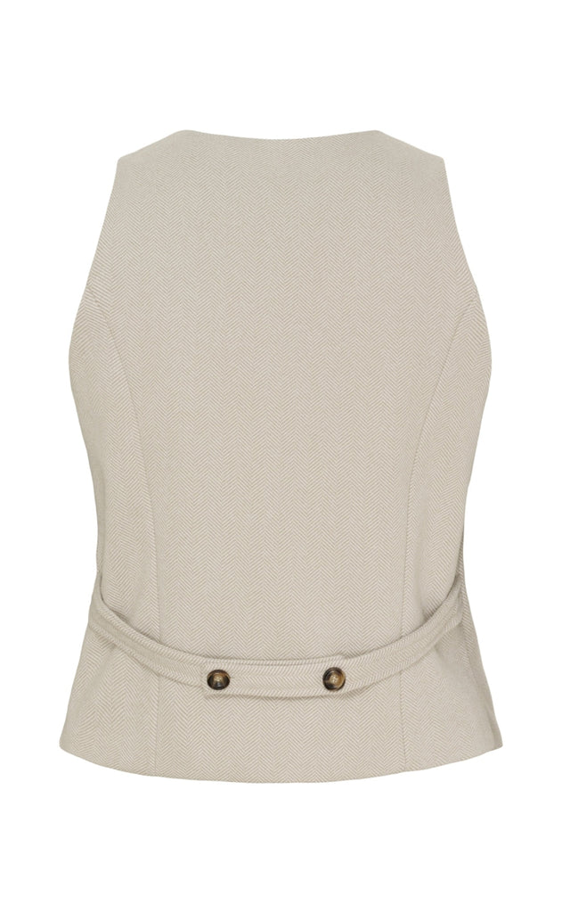Marta Du Chateau Vest - Rainey - Beige