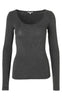MbyM Bluse - Anna - Dark grey melange