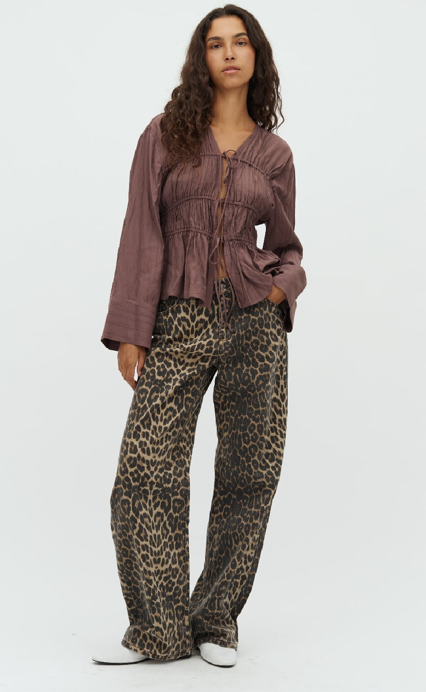 MbyM Bukser - Cadian-M - Leopard Mist