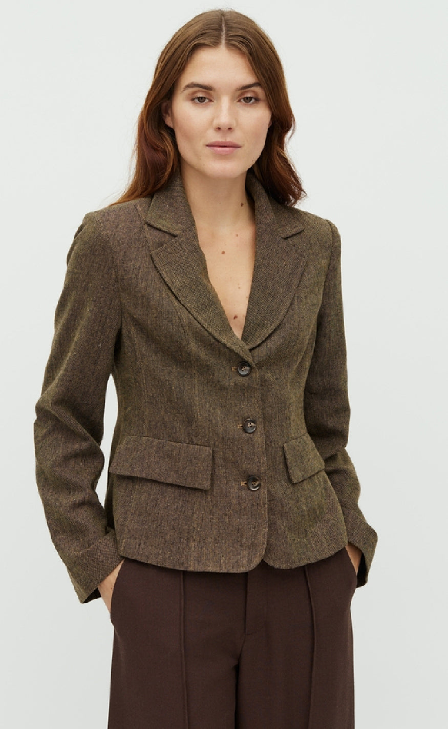 MbyM Jakke - Babea - Golden Brown Black