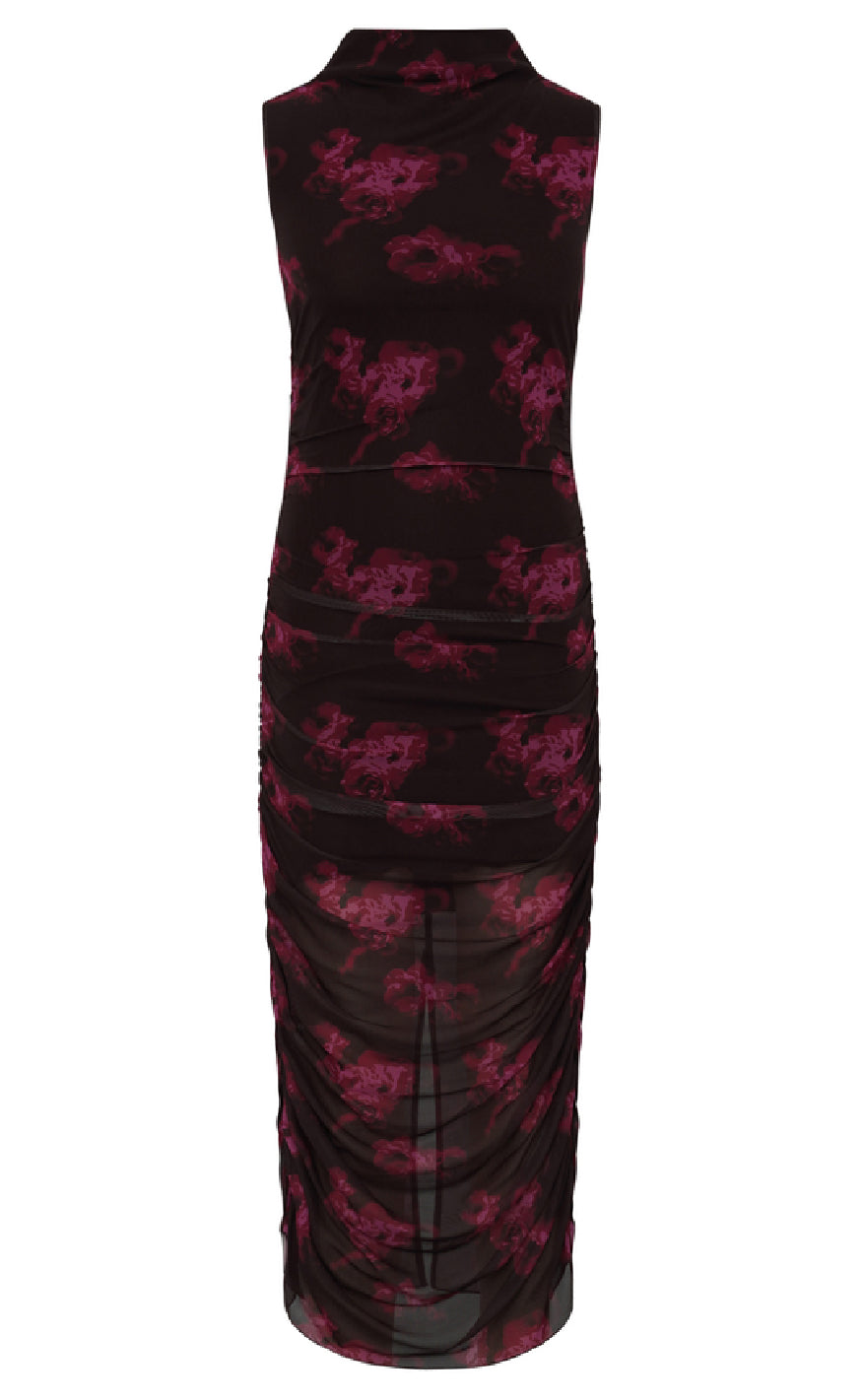 MbyM Kjole - Esthe-M - Dark Florella Print