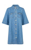 MbyM Kjole - Mira-M - Vintage Blue