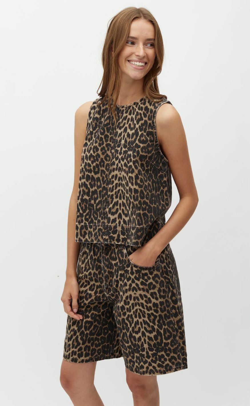 MbyM Shorts - Talina-M - Leopard Mist