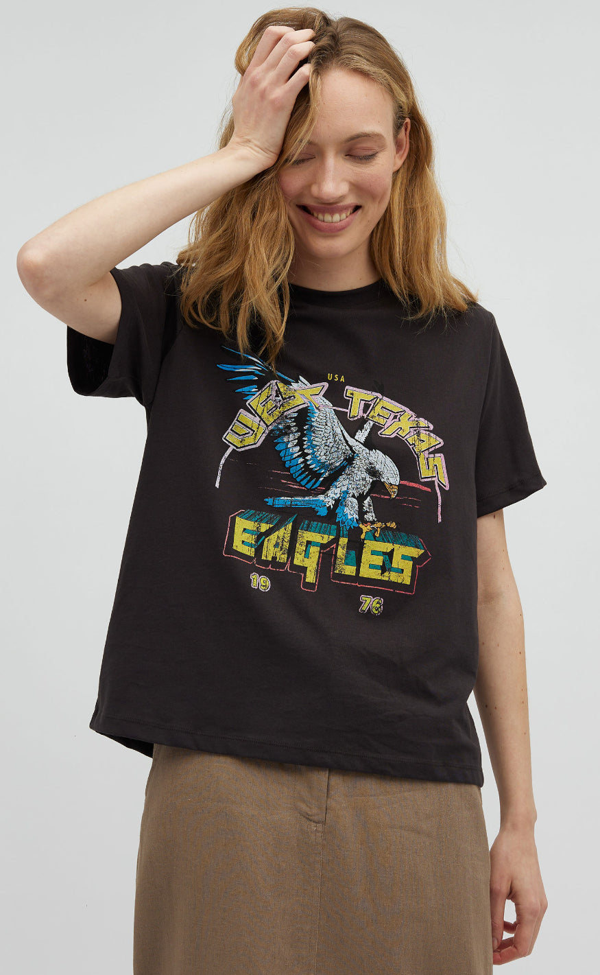MbyM T-shirt - Eagle-M - Faded Black