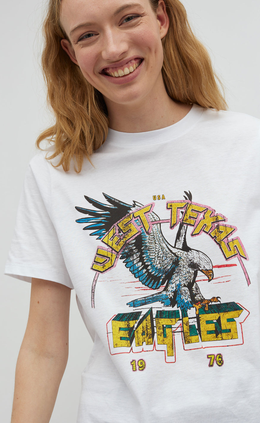 MbyM T-shirt - Eagle-M - White