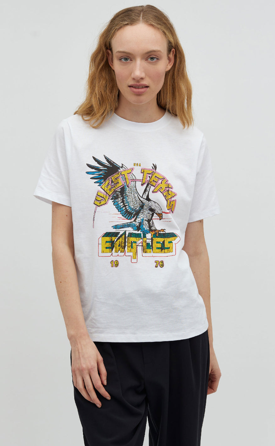MbyM T-shirt - Eagle-M - White
