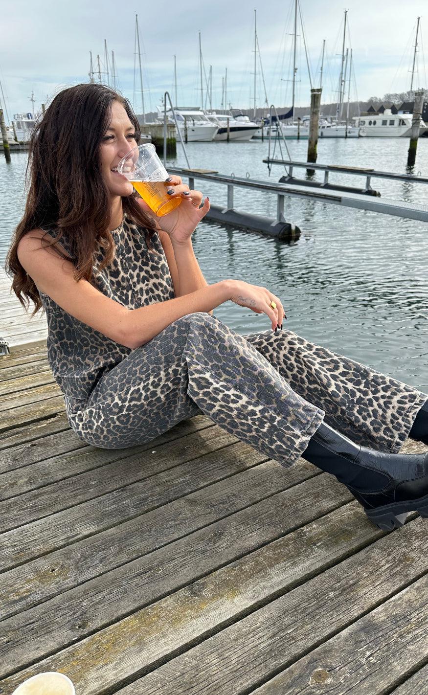 MbyM Topp - Rihne-M - Leopard Mist