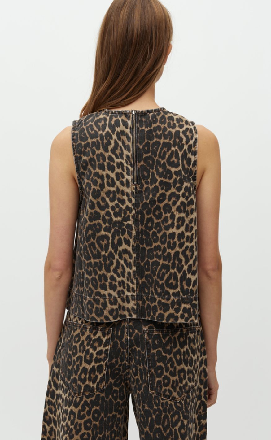 MbyM Topp - Rihne-M - Leopard Mist