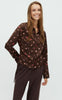Mbym Bluse - Nura-M - Dark Evaline Print