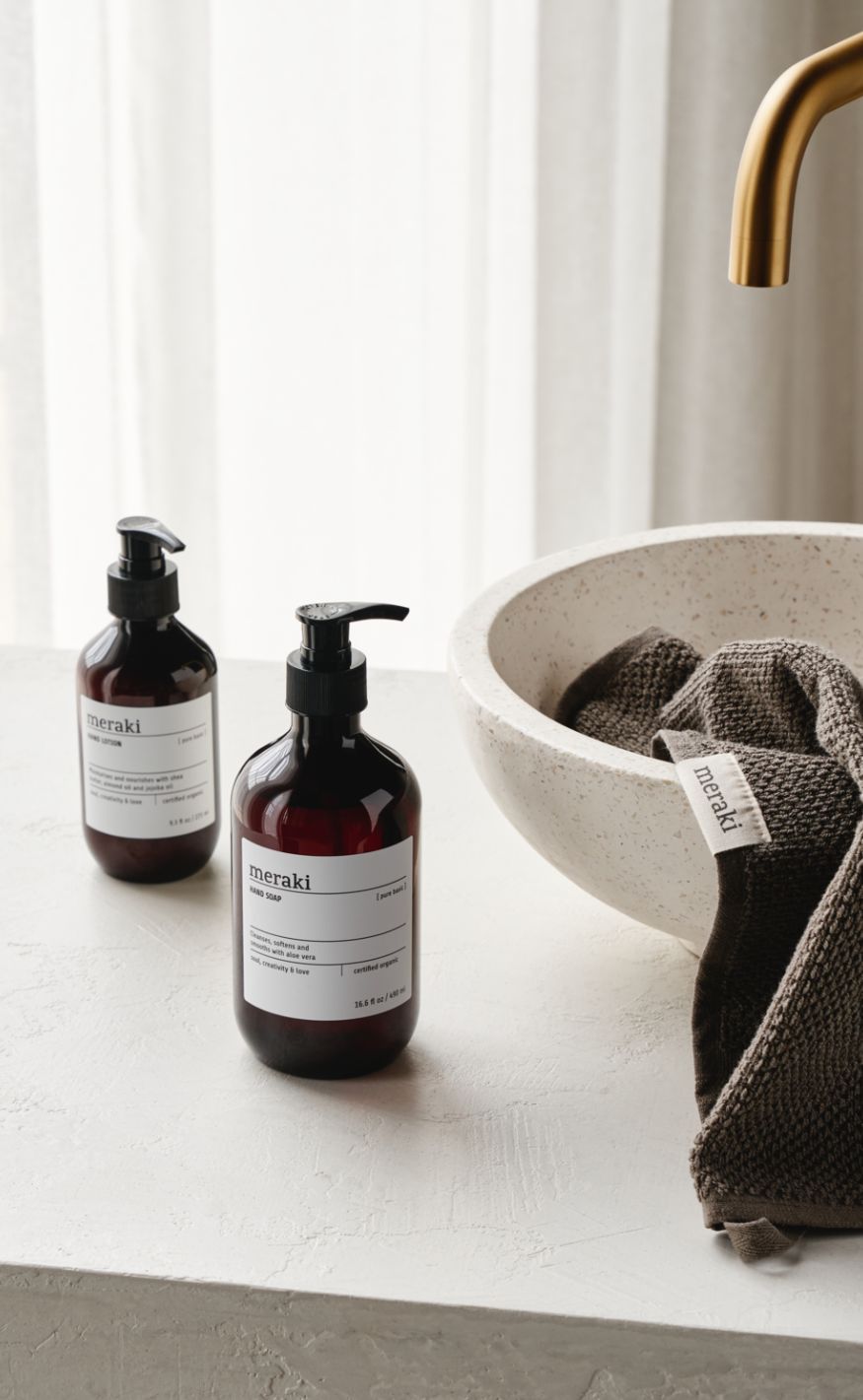 Meraki Håndsæbe - Hand Soap 490 ml - Pure Basic