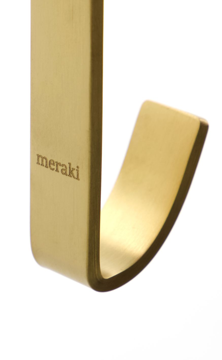 Meraki Knage - Thapsus 3-pack - Børstet Messing Finish