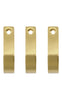 Meraki Knagg - Thapsus 3-pk - Børstet Messing Finish
