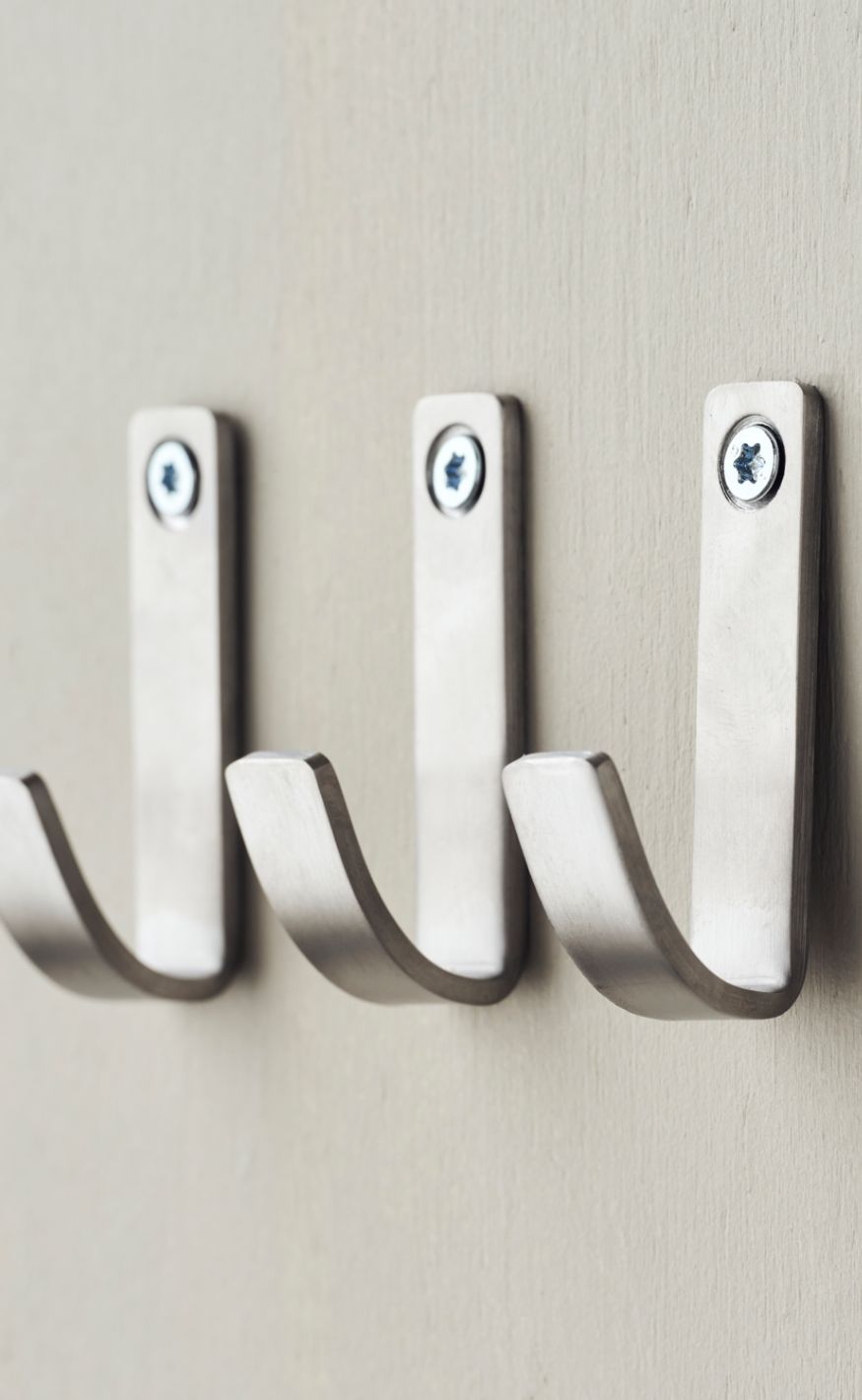 Meraki Knage - Thapsus 3-pack - Børstet Sølv Finish