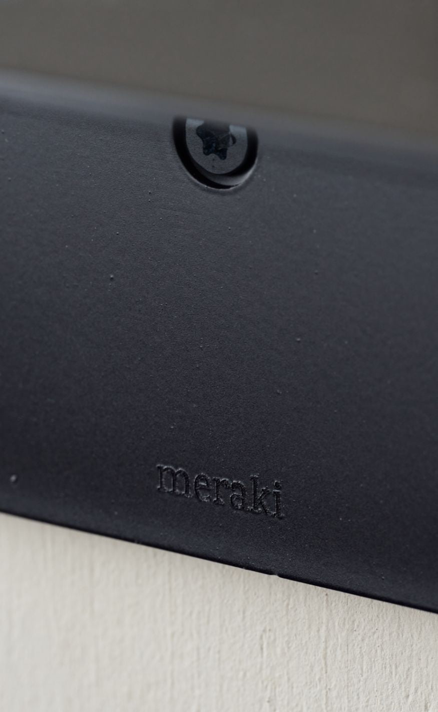 Meraki Vægophæng - Bottle Hanger - Børstet Sort Finish