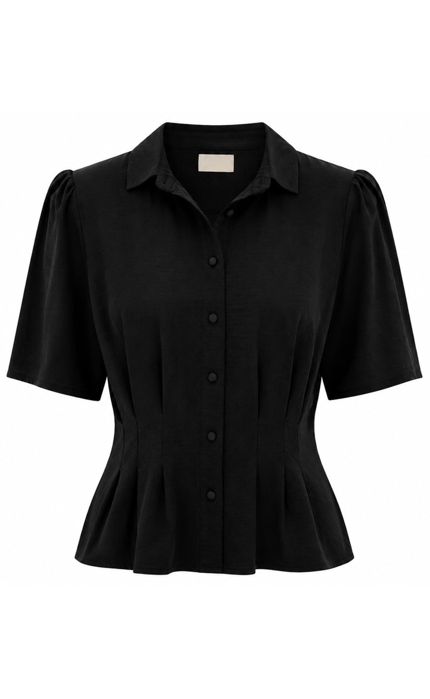 Say INA Copenhagen - Mille Blouse  - Black