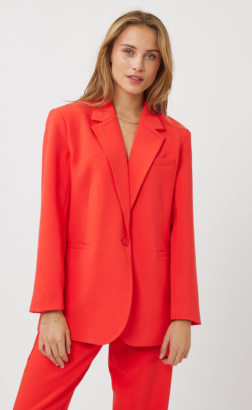Moves Blazer - Daizy - Poppy Red