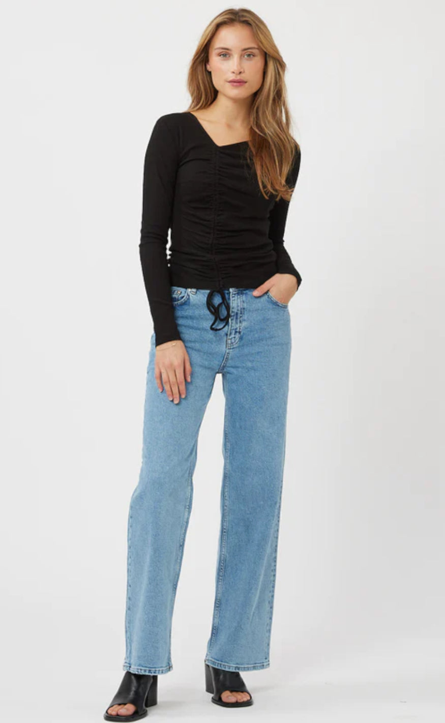 Moves Bluse - Corida - Black