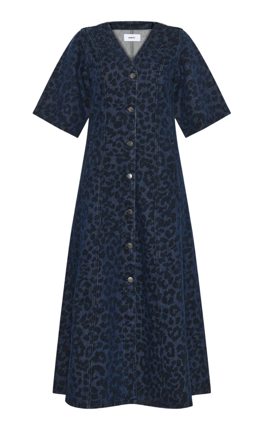 Moves Kjole - Miriam - Dark Blue