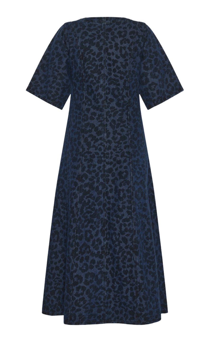 Moves Kjole - Miriam - Dark Blue