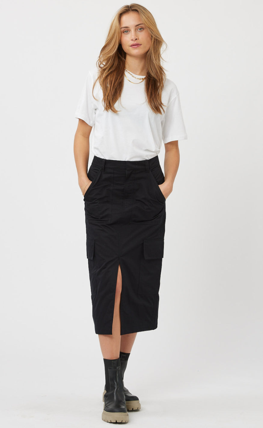 Moves Skjørt - Larguna - Black