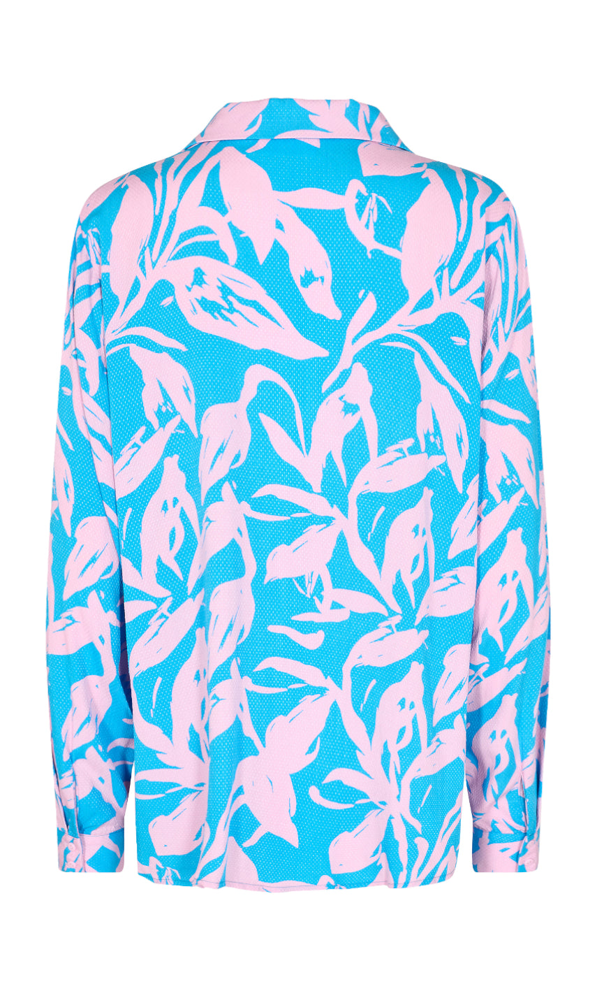 Moves Skjorte - Stusa - Malibu Blue