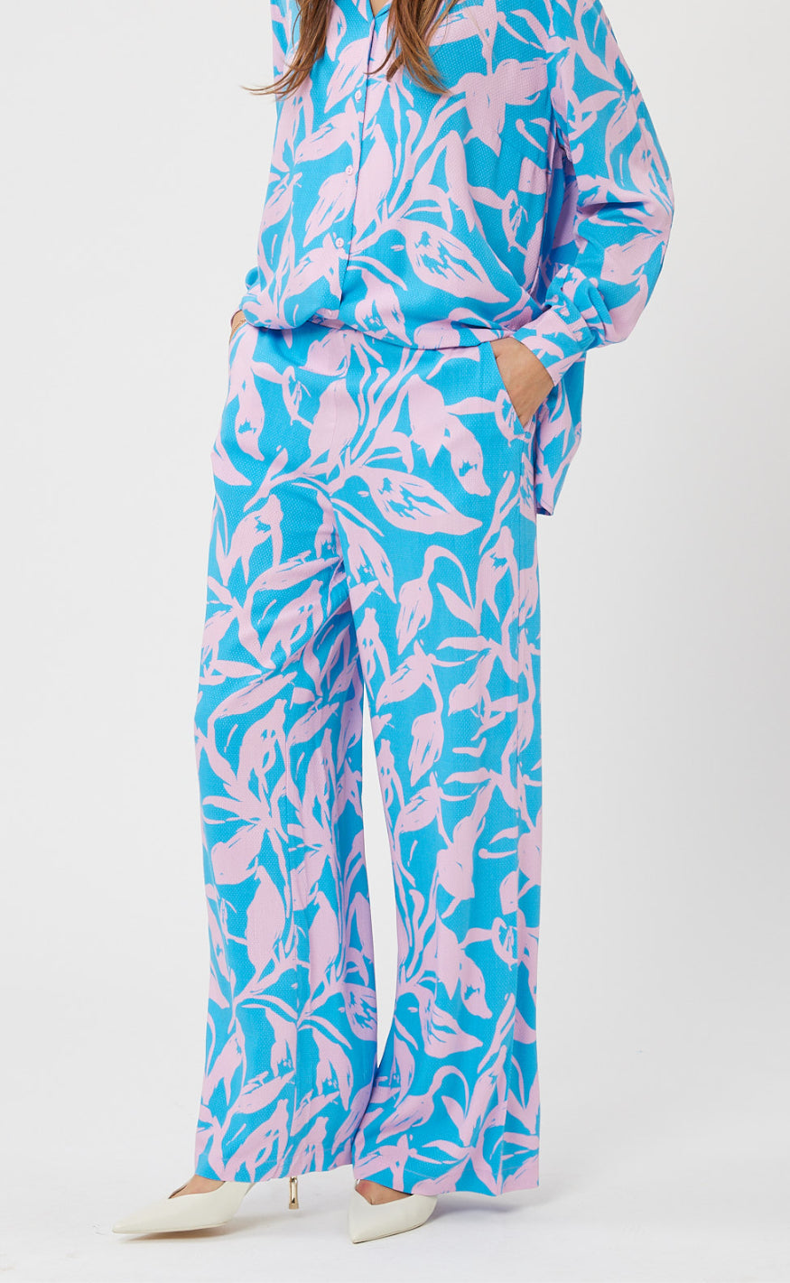 Moves Skjorte - Stusa - Malibu Blue