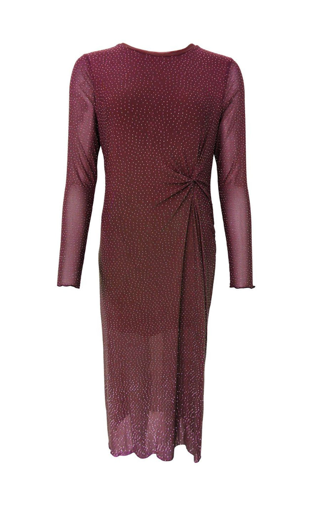 Black Colour Kjole - Alexis W. Stones - Plum