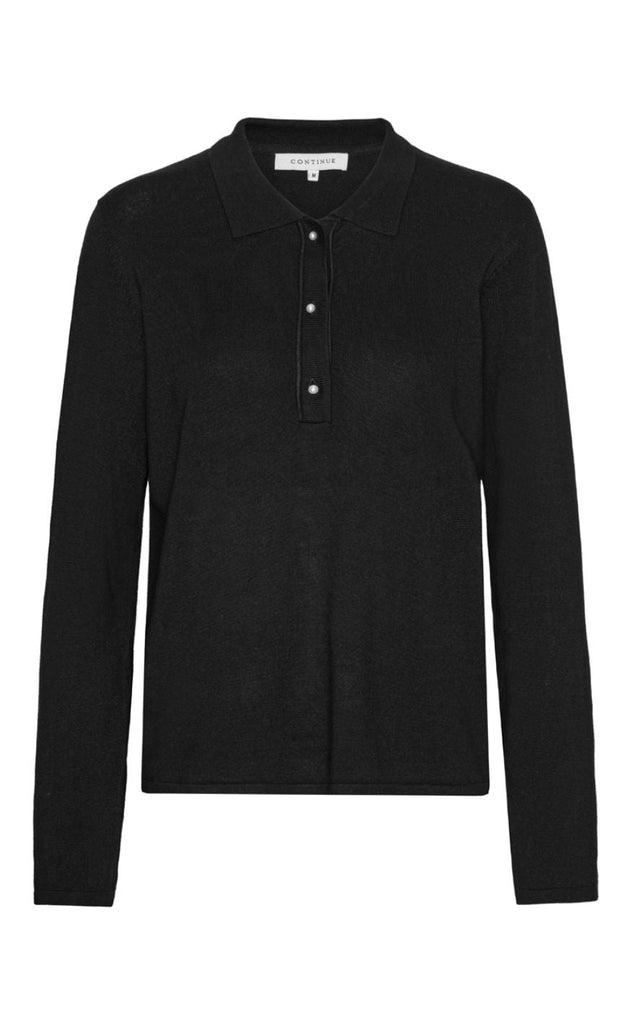 Continue Bluse - Diane - Black