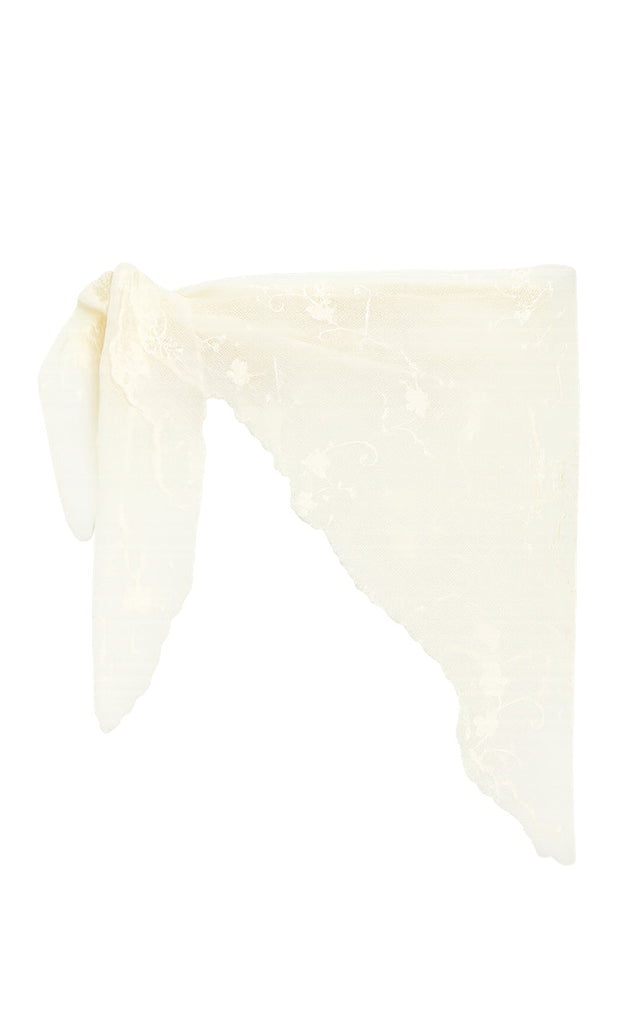 Say INA Copenhagen Skjerf / Skjørt - Clara Triangle - White