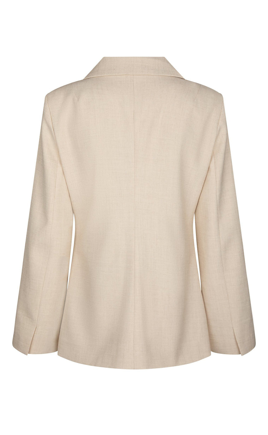 Neo Noir Blazer - Carmia - Beige Melange