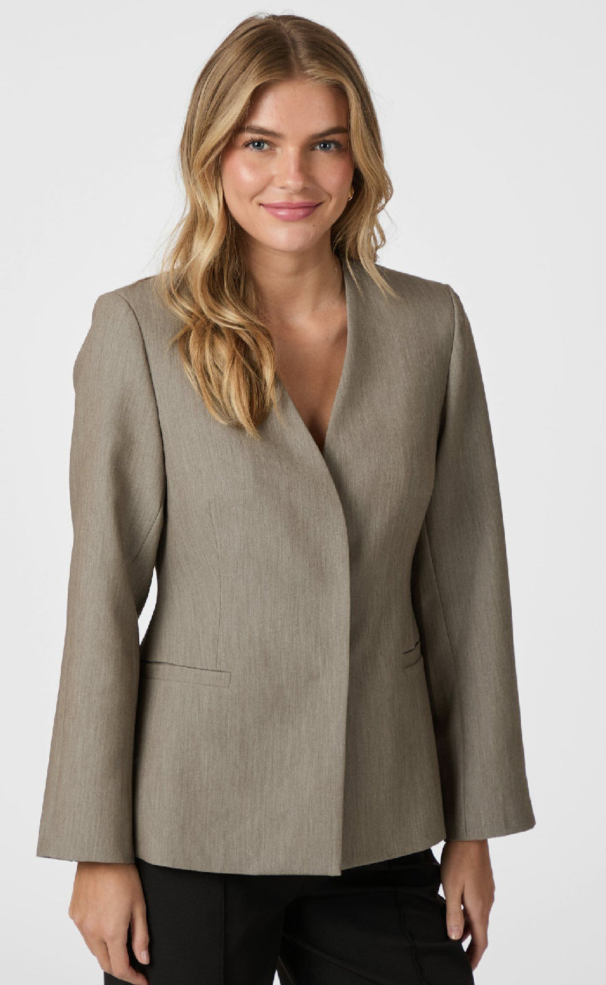 Neo Noir Blazer - Frillis - Dark Sand