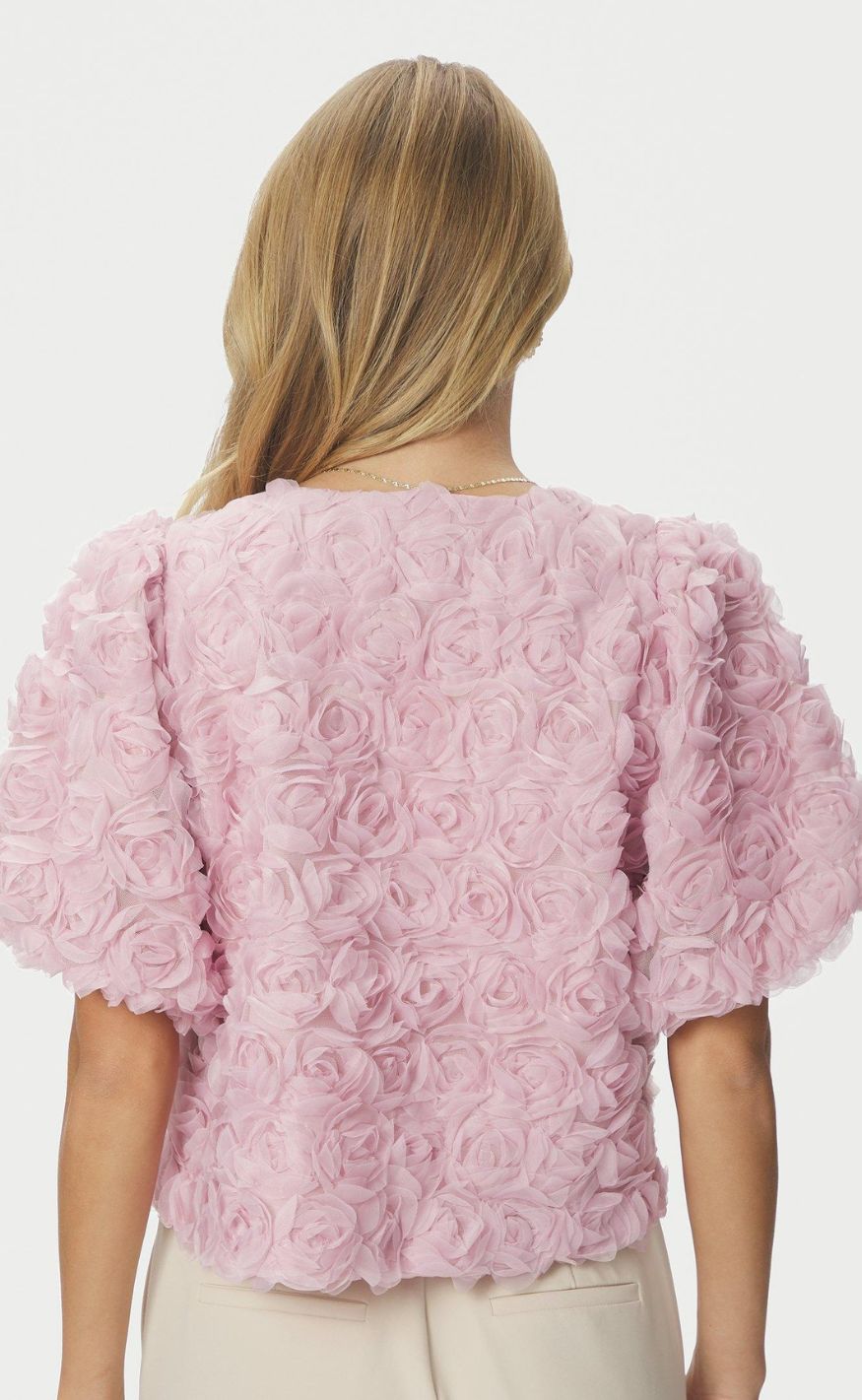 Neo Noir Bluse - Aisa Flower - Rose
