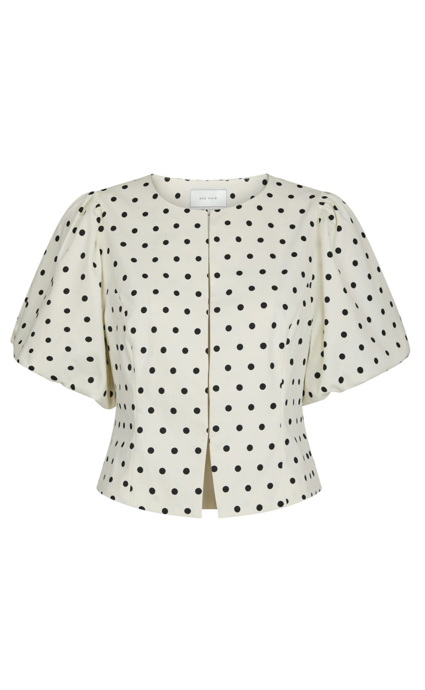 Neo Noir Bluse - Anela - White
