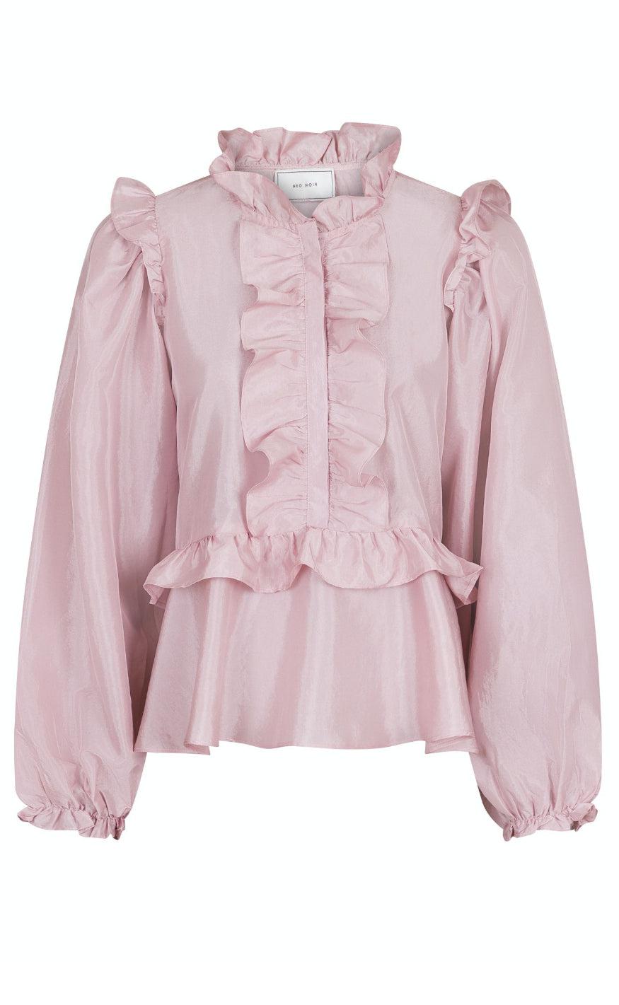 Neo Noir Bluse - Hawaii - Rose