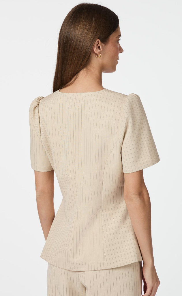 Neo Noir Bluse - Jules - Sand