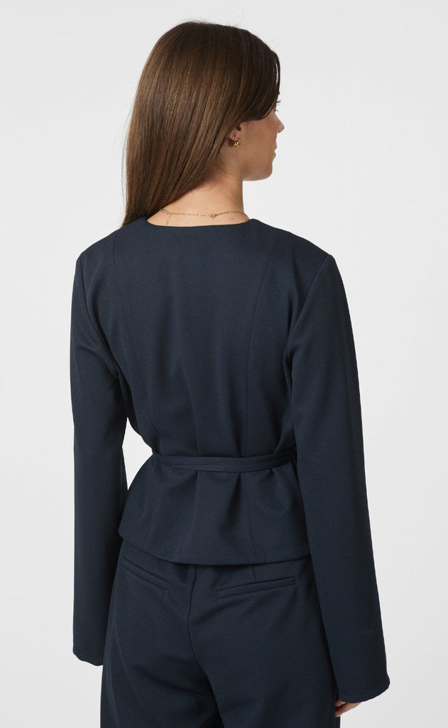 Neo Noir Bluse - Simmi - Navy