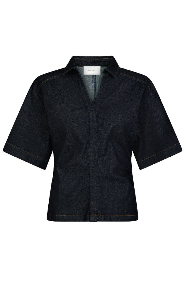 Neo Noir Bluse - Spenda - Dark Blue