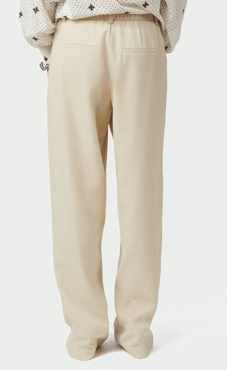 Neo Noir Bukser - Emmett - Beige Melange
