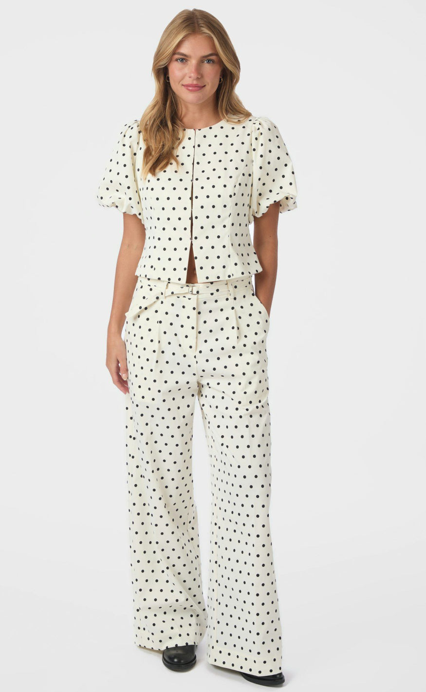 Neo Noir Bluse - Anela - White