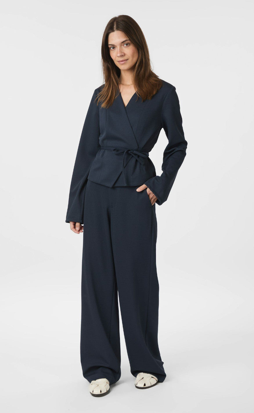 Neo Noir Bukser - Nathalie - Navy
