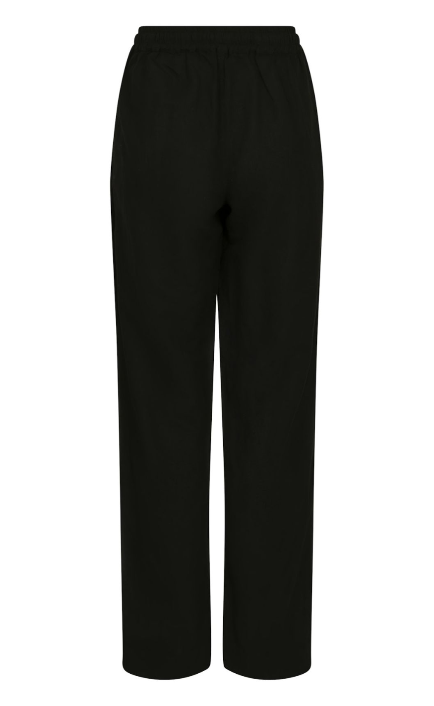 Neo Noir Bukser - Sonar Linen - Black