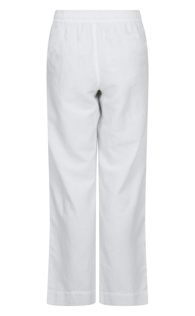 Neo Noir Bukser - Sonar Linen - White