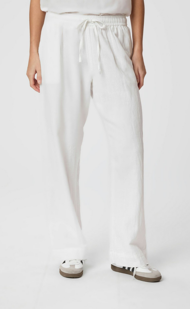 Neo Noir Bukser - Sonar Linen - White