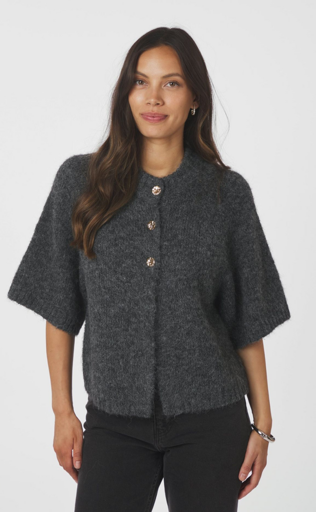 Neo Noir Cardigan - Benuta - Antracit Melange