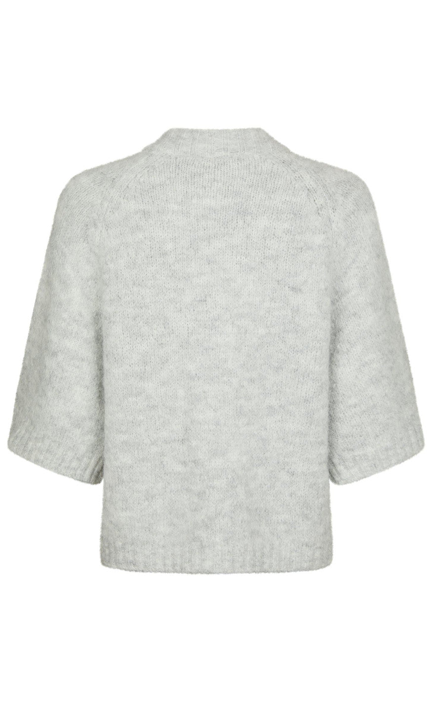 Neo Noir Cardigan - Benuta - Light Grey Melange