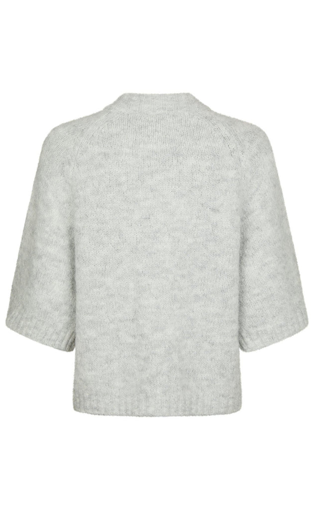 Neo Noir Cardigan - Benuta - Light Grey Melange