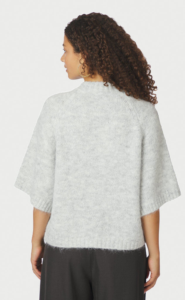 Neo Noir Cardigan - Benuta - Light Grey Melange